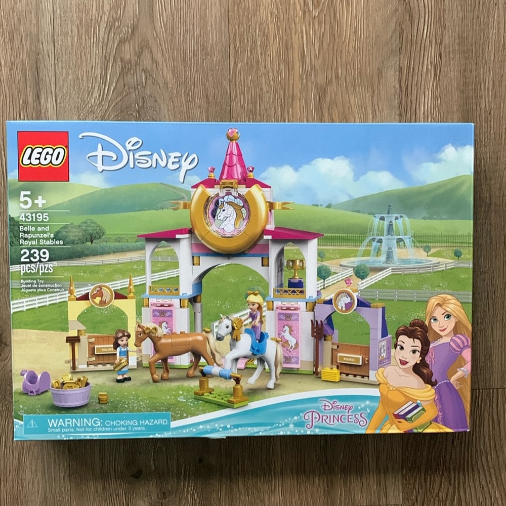 New Unopened - Lego Disney Belle and Rapunzel’s Royal Stable